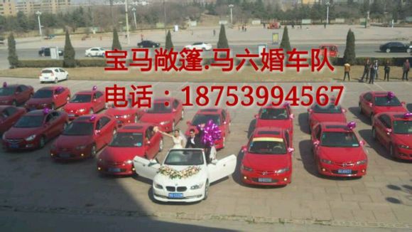 久久婚庆婚车队 承接 敞篷 宝马 马六 k5 凯美瑞 科鲁兹